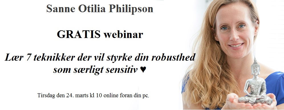 GRATIS WEBINAR Lr 7 rd der styrker din robusthed som srligt sensitiv